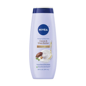 NIVEA Pampering Cocoa and Shea Butter Body Wash 20 Fl Oz front view