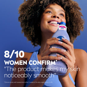 NIVEA Shea Nourish Body Lotion packaging details