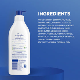 NIVEA Sheer Hydration Skin Firming Body Lotion with other NIVEA products