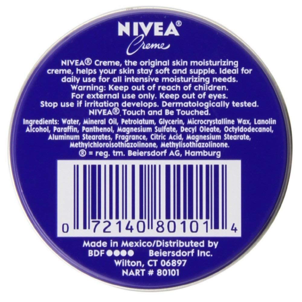 NIVEA Skin Creme 1 oz lifestyle scene on a vanity