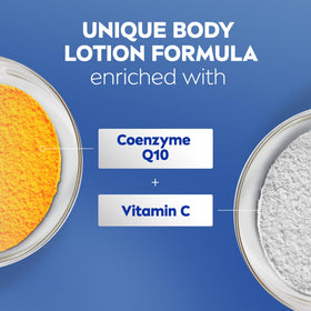 NIVEA Skin Firming Body Lotion and Gel Cream packaging