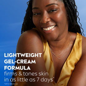 NIVEA Skin Firming & Toning Body Gel Cream lifestyle scene