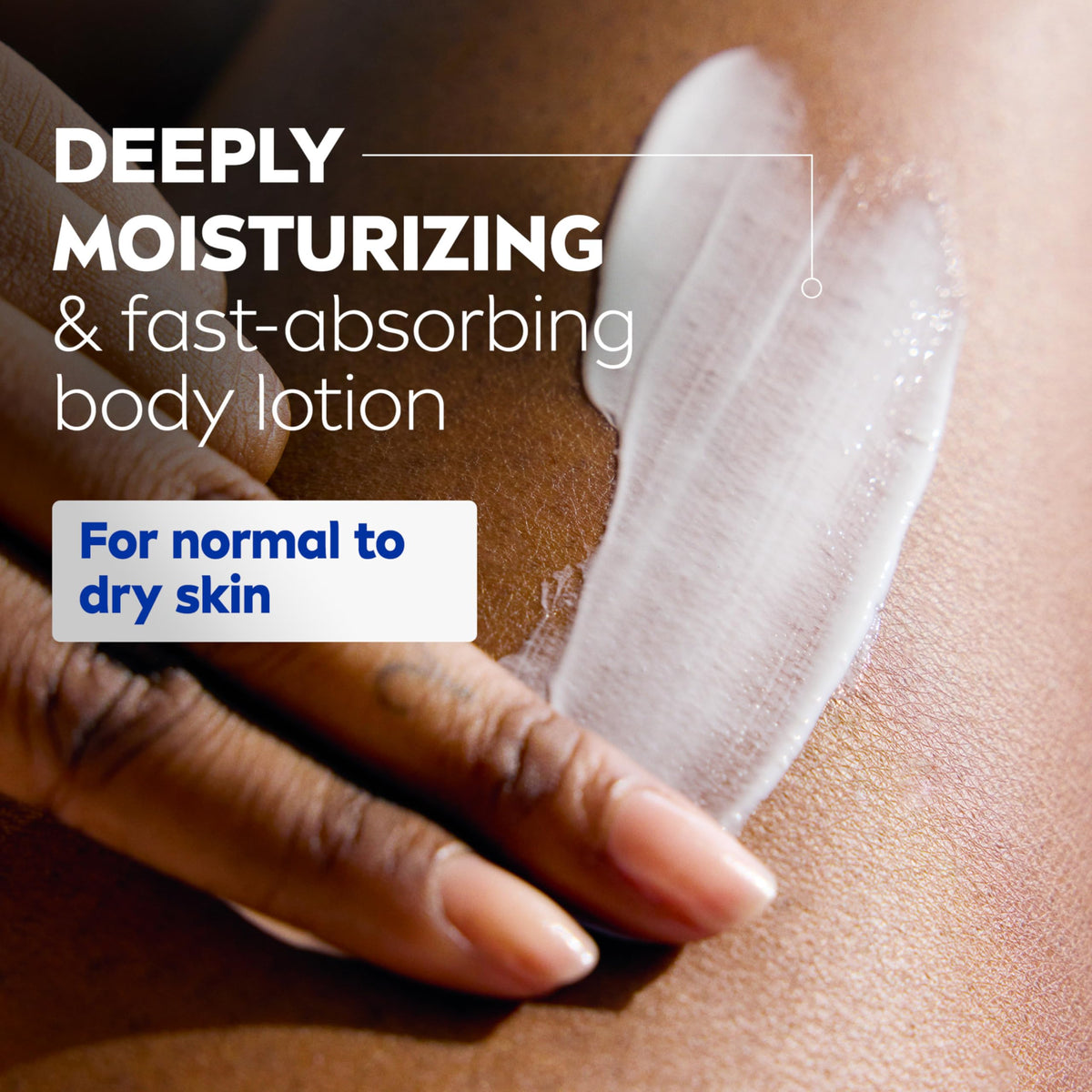 NIVEA Skin Firming & Toning Gel Cream applied on skin
