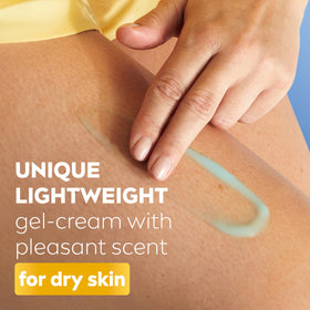 NIVEA Skin Firming & Toning Gel Cream being applied