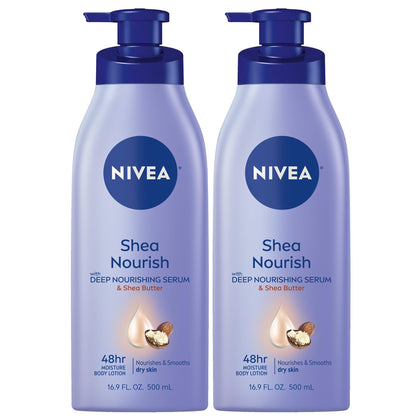 NIVEA Smooth Daily Moisture Body Lotion front view 16.9 oz
