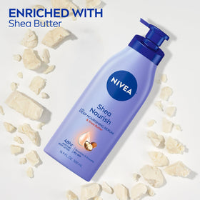 NIVEA Smooth Daily Moisture Body Lotion side view showing packaging