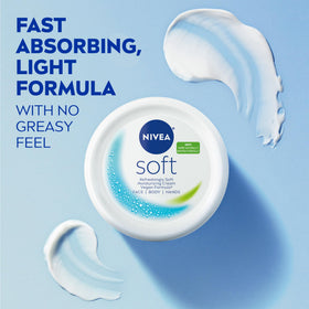 NIVEA Soft Refreshingly Soft Cream lifestyle scene