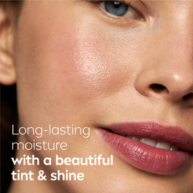 NIVEA Strawberry Lip Balm stick with vibrant colour