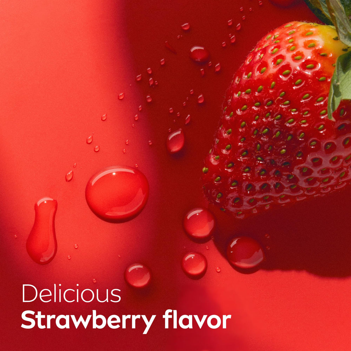 NIVEA Strawberry Lip Care lip balm with strawberries