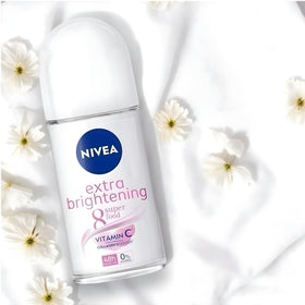 NIVEA Women Extra Brightening Roll-On Deodorant 25ml side view