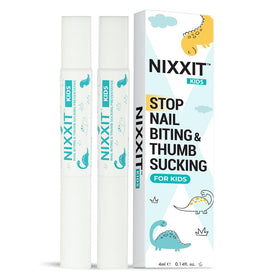 NIXXIT Nail Biting for Kids front view, 2-pack