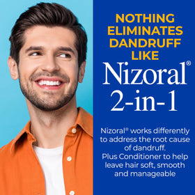 Nizoral 2-in-1 Shampoo and Conditioner back label