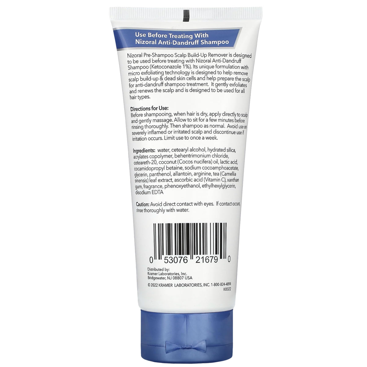 Nizoral Pre-Shampoo Scalp Build-Up Remover in bathroom setting