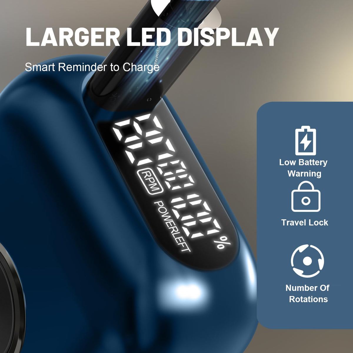 NKTMXY Electric Foil Shaver compact design in hand