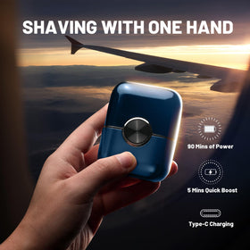 NKTMXY Electric Foil Shaver dual speed settings display