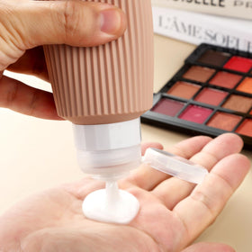 No-drip valve feature on Mrsdry travel bottle