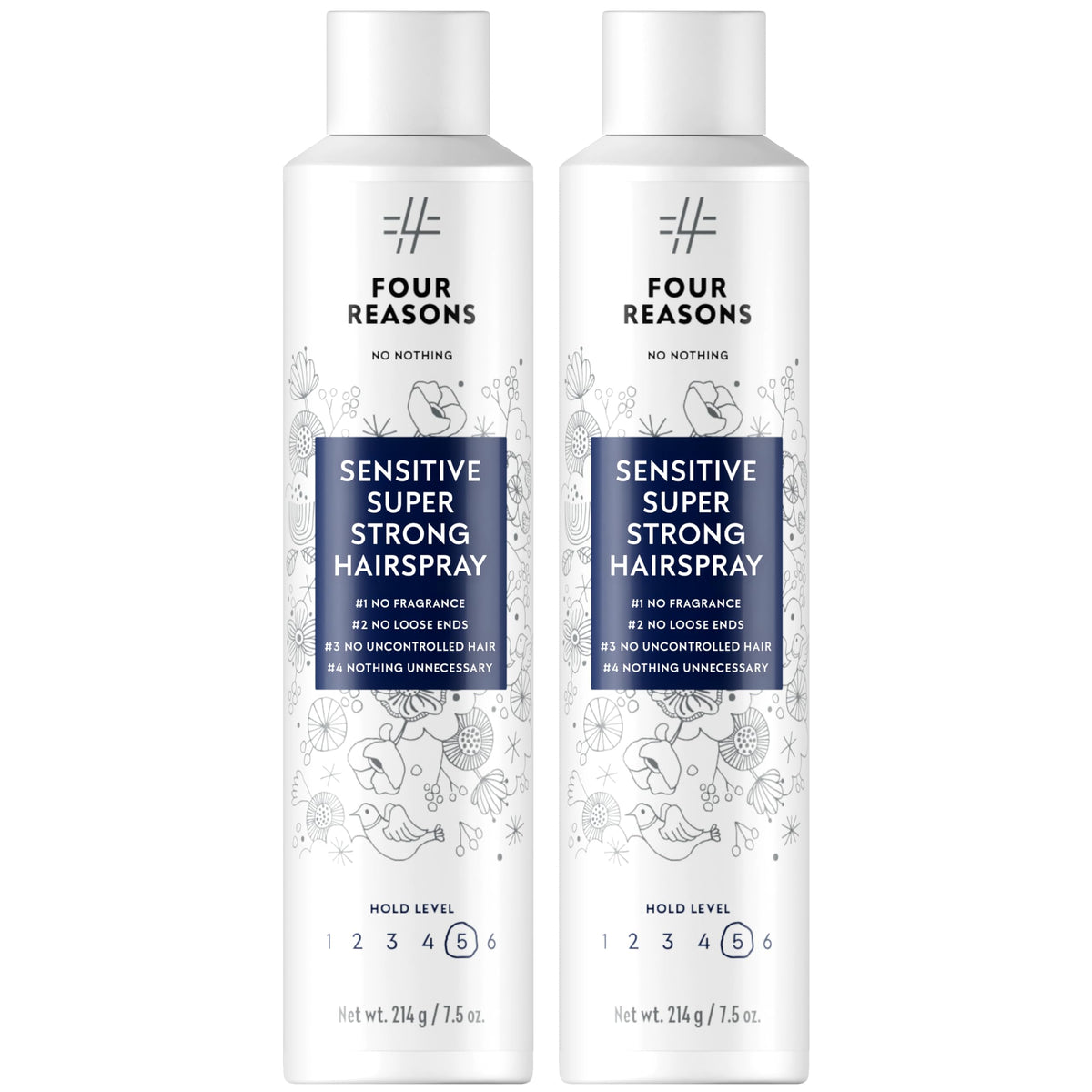 No Nothing Super Strong Hairspray 7.5 oz front view