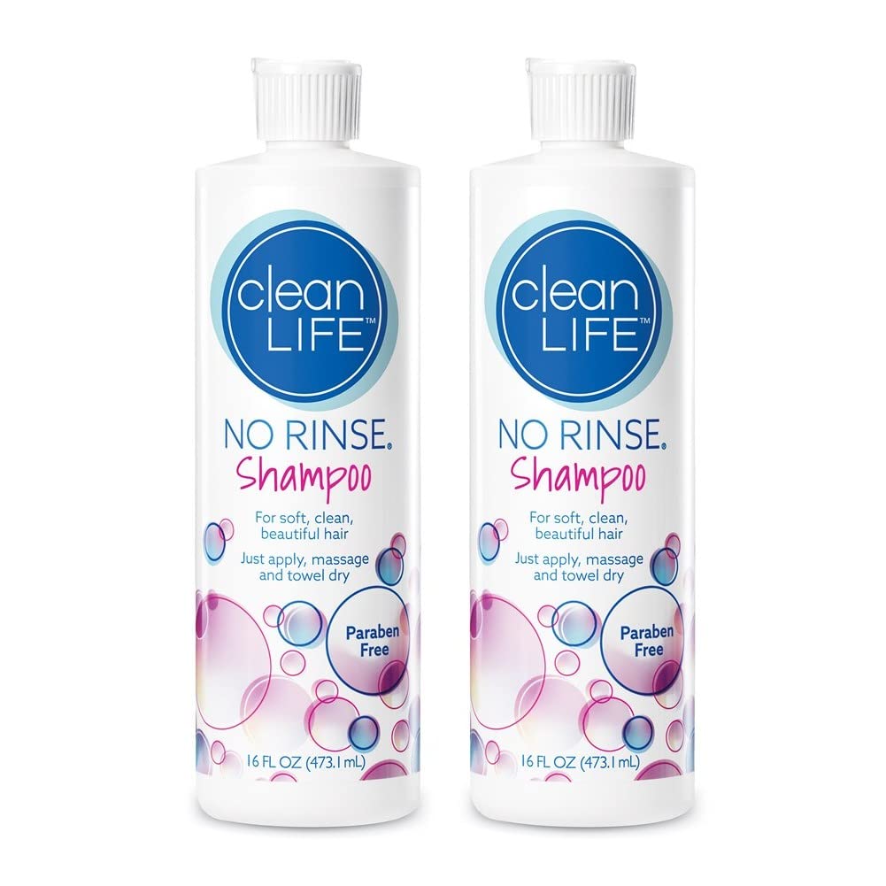 No-Rinse Shampoo 16 fl oz front view with label