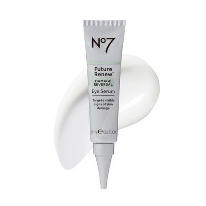 No7 Future Renew Damage Reversal Eye Serum front view 0.5 Fl Oz