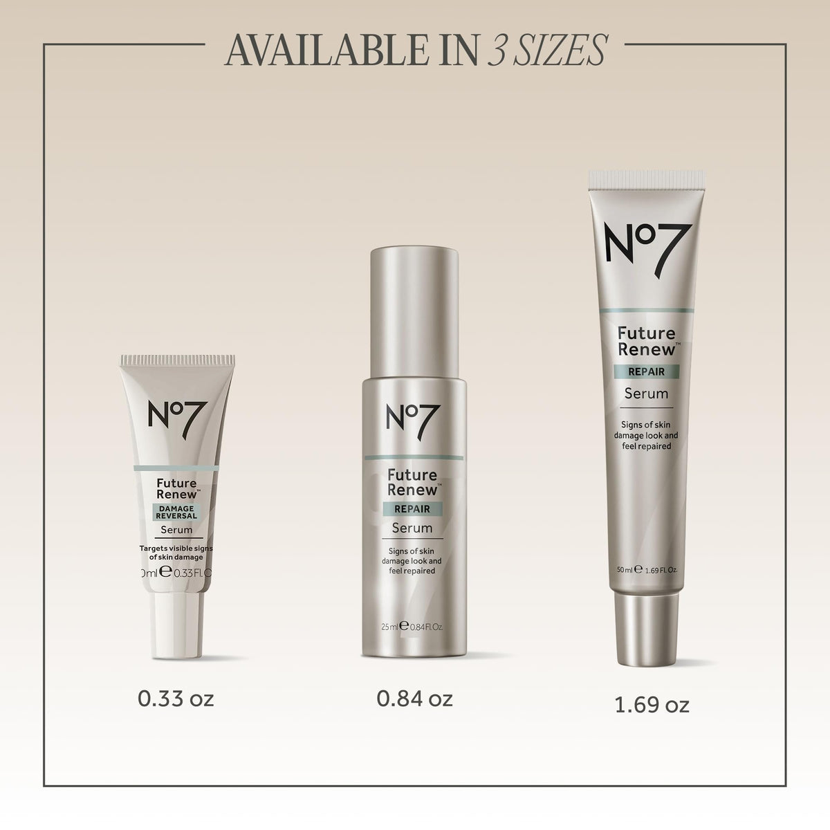 No7 Future Renew Damage Reversal Face Serum lifestyle scene