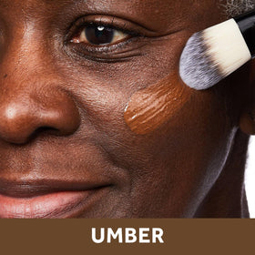 No7 Lift & Luminate Serum Foundation 30ml Umber back view