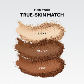No7 Lift & Luminate Triple Action Face Powder, Deep shade comparison