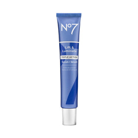 No7 Lift & Luminate Triple Action Face Serum 50ml front view
