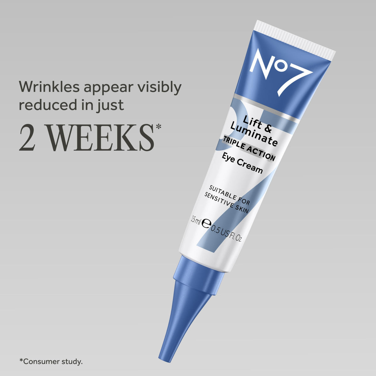 No7 Lift & Luminate Under Eye Cream packaging
