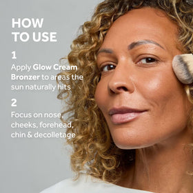 No7 Pro Artist Soft Glow Cream Bronzer Light application on skin