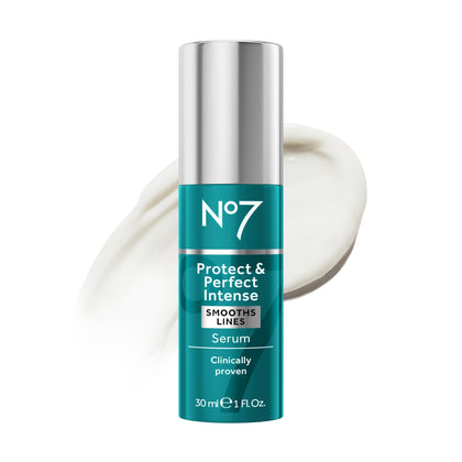 No7 Protect & Perfect Intense Advanced Face Serum front view