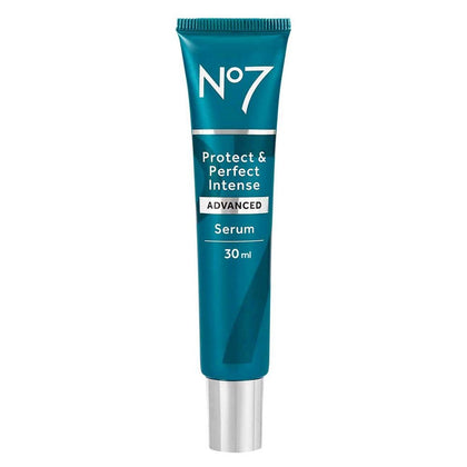 No7 Protect & Perfect Intense Advanced Serum 30ml front view