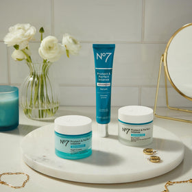 No7 Protect & Perfect Intense Advanced Serum lifestyle scene