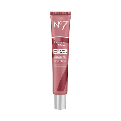 No7 Restore & Renew Sculpting Serum for Face & Neck front view