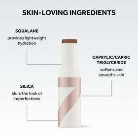 No7 Stay Perfect Cream Foundation Stick alongside other makeup products
