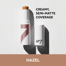 No7 Stay Perfect Cream Foundation Stick Hazel shade swatch