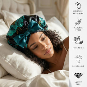 Nochka Fashion silk bonnet with elegant design