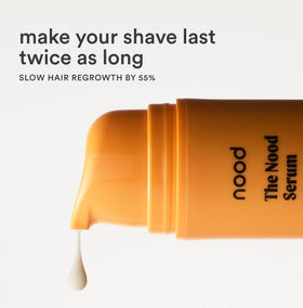 Nood Serum 3.3oz application on skin
