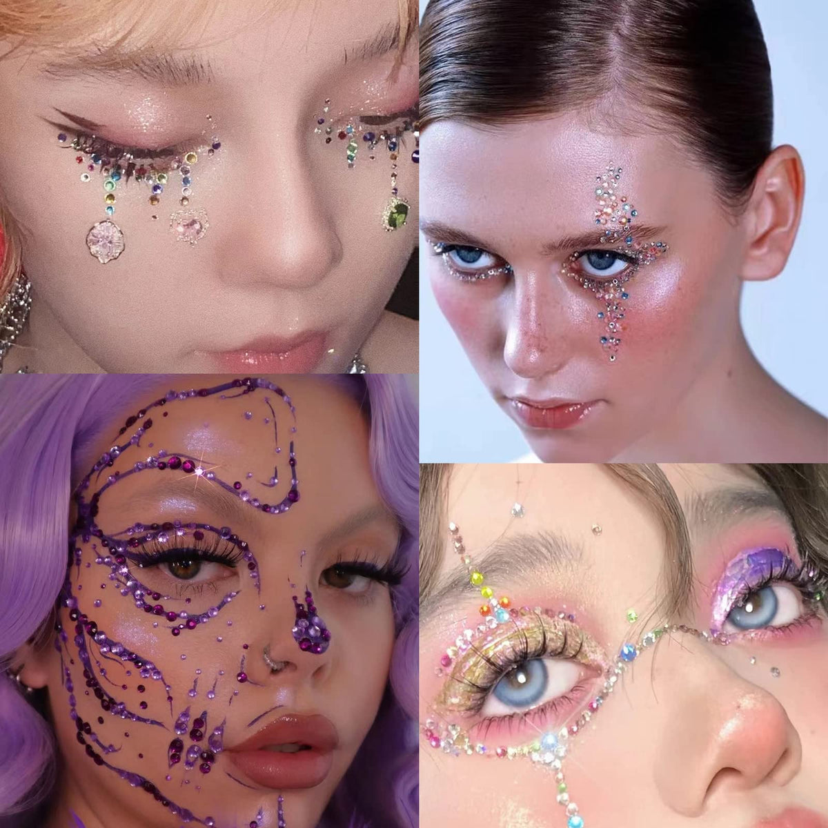 nooepc Face Gems decorative use on phone case