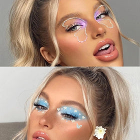 nooepc Face Gems used in a DIY nail art project
