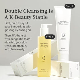 NOONI cleansing oil lifestyle usage scene