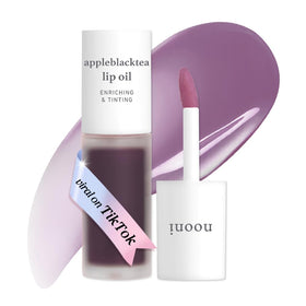 NOONI Korean Lip Oil Appleblacktea front view packaging