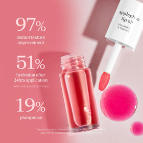 NOONI Korean Lip Oil Appleplum side view
