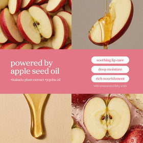 NOONI Korean Lip Oil Appleplum swatch on skin