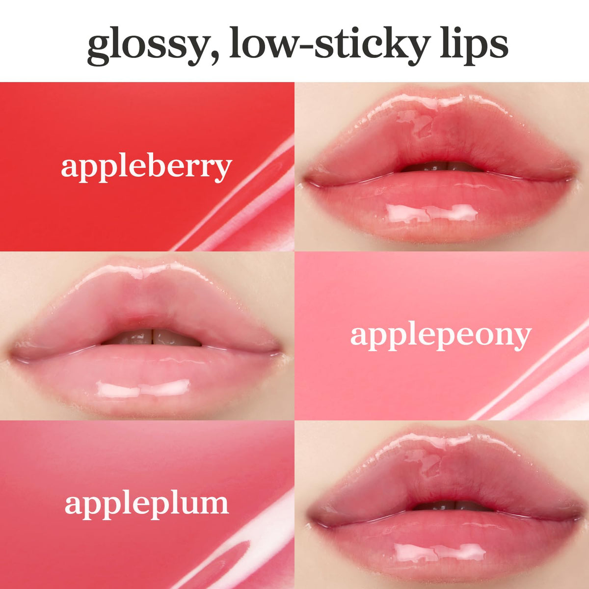 NOONI Lip Oil being applied to lips