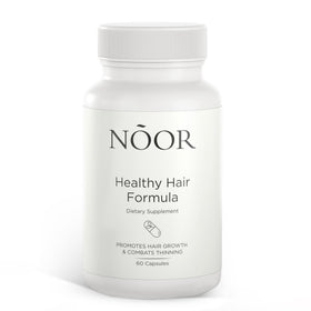 NOOR HAIR Healthy Hair Formula front view with packaging