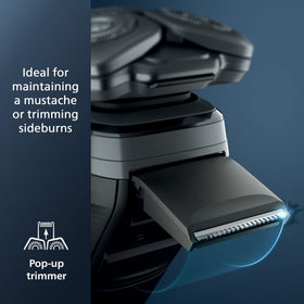Norelco 7200 Electric Shaver cleaning brush included