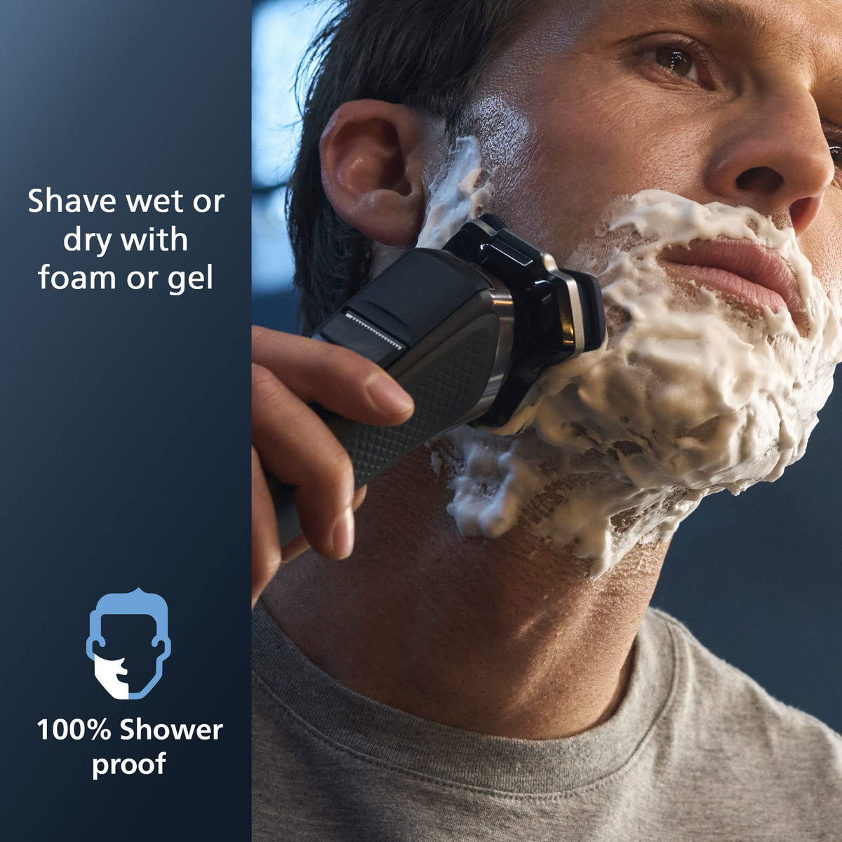 Norelco 7200 Electric Shaver with pop-up precision trimmer