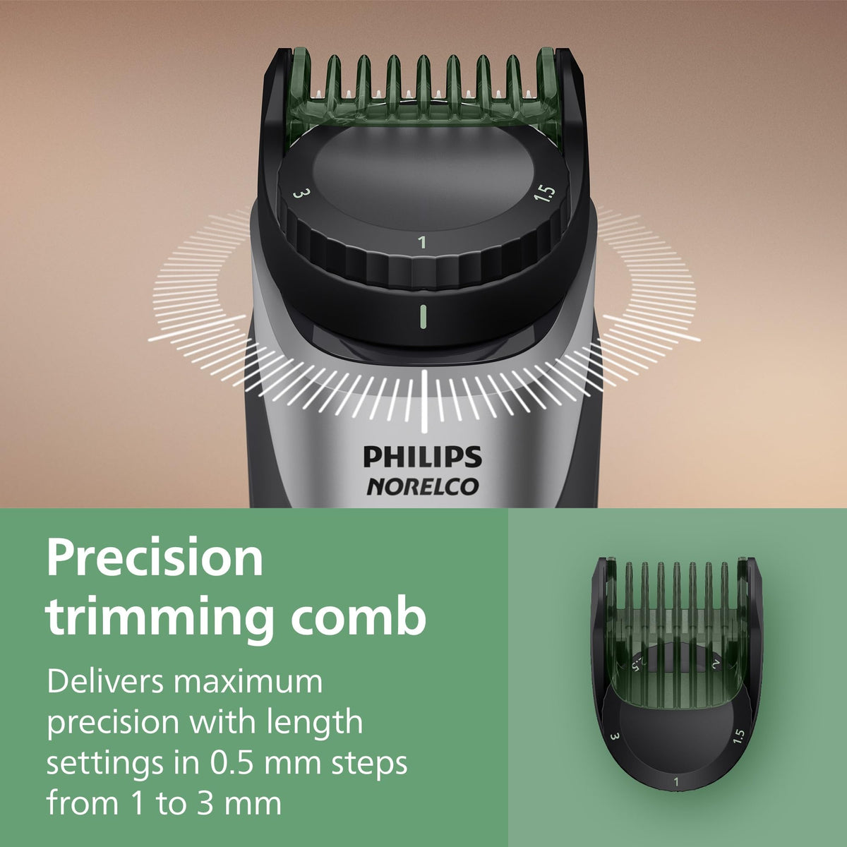 Norelco All-in-One 5000 Trimmer back view