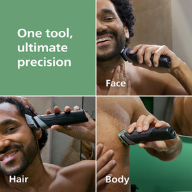 Norelco All-in-One 5000 Trimmer side view showing length settings