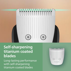 Norelco All-in-One 5000 Trimmer with ergonomic grip